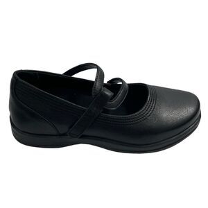 Apex Women's Dress Shoe Petals Janice Mary Jane Black‎ Size 7 X-Wide